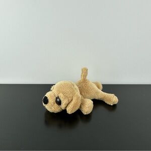 Russ Lil Peepers Barney Yellow Lab Puppy Dog 6” Golden Brown Labrador Plush